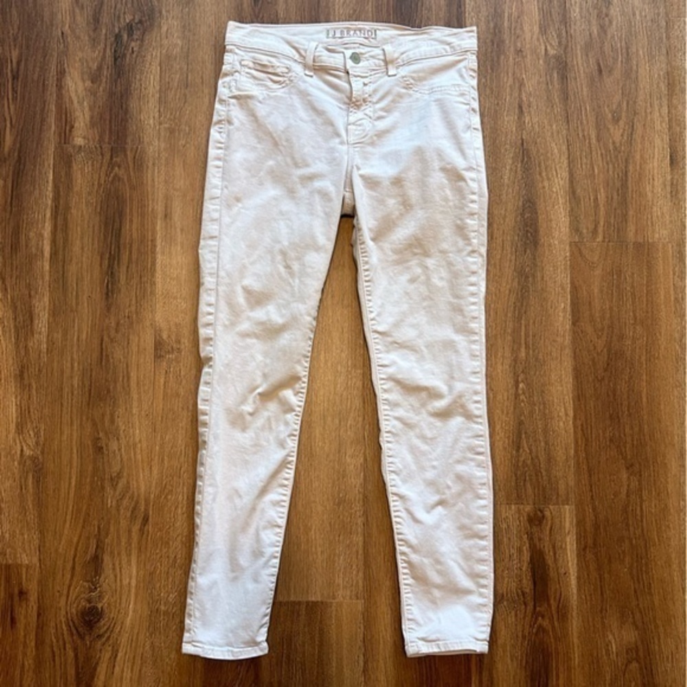 J Brand Light Beige Cream Color Jeans Pants 27 Fall Autumn